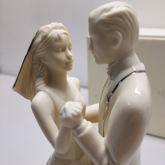 LENOX WEDDING PROMISES COLLECTION BRIDE/GROOM FIRST DANCE PORCELAIN NEW NOS VTG - Picture 12 of 16